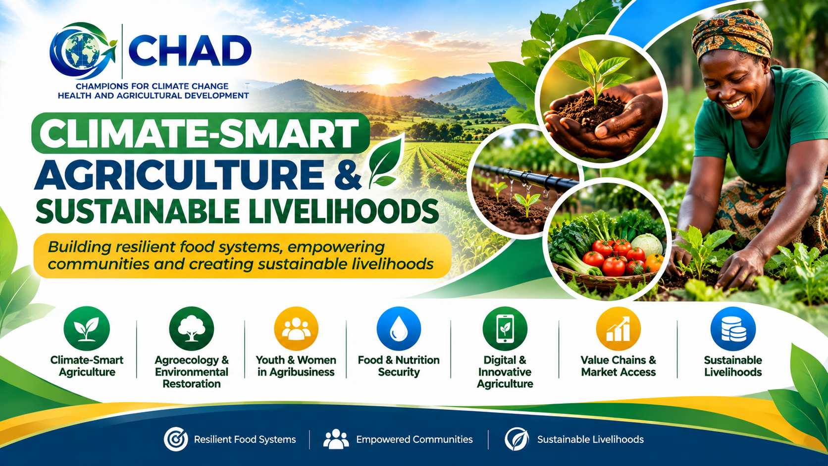 CLIMATE-SMART AGRICULTURE & SUSTAINABLE LIVELIHOODS